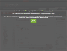 Tablet Screenshot of drozdzik303.typuje.pl